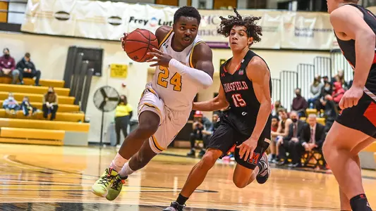 Millersville vs. Mansfield men's basketball at Pucillo Gym in Millersville, PA on Saturday, January 22, 2022. Mark Palczewski/Millersville Athletics Photo.