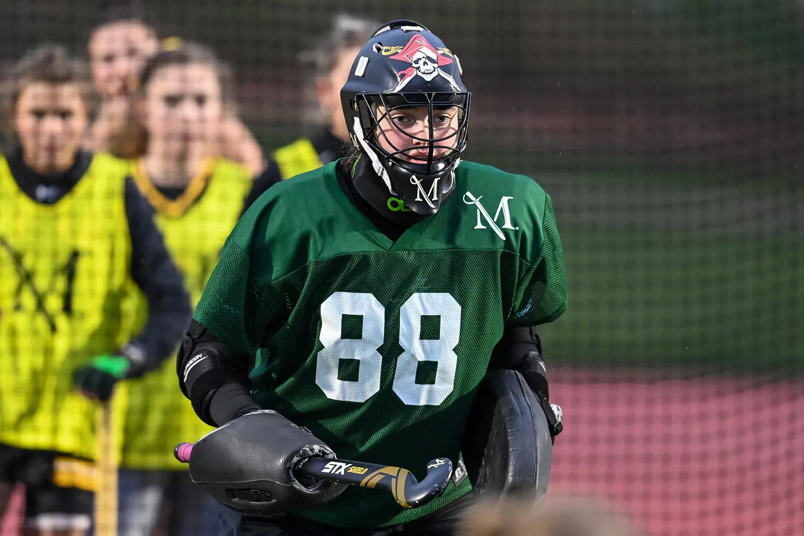 Bloomsburg at Millersville in the opening round of the PSAC field hockey tournament at Chryst Field at Beimsderfer Stadium in Millersville on Tuesday, November 15, 2022.