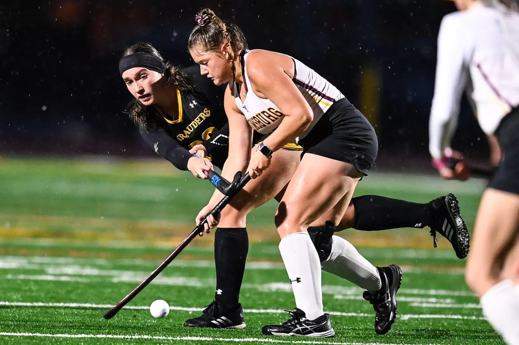Bloomsburg at Millersville in the opening round of the PSAC field hockey tournament at Chryst Field at Beimsderfer Stadium in Millersville on Tuesday, November 15, 2022.