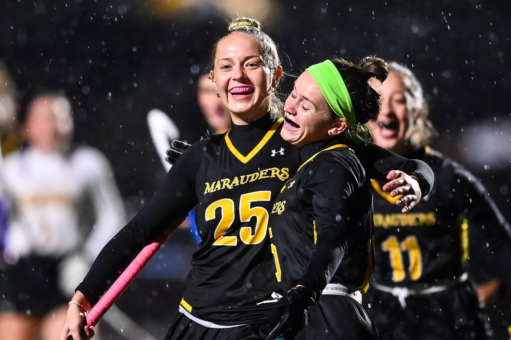 Bloomsburg at Millersville in the opening round of the PSAC field hockey tournament at Chryst Field at Beimsderfer Stadium in Millersville on Tuesday, November 15, 2022.