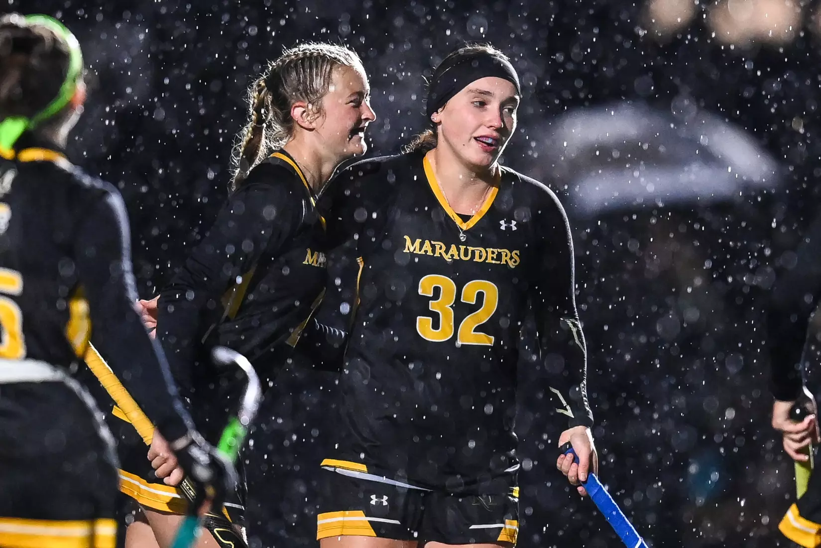 Bloomsburg at Millersville in the opening round of the PSAC field hockey tournament at Chryst Field at Beimsderfer Stadium in Millersville on Tuesday, November 15, 2022.