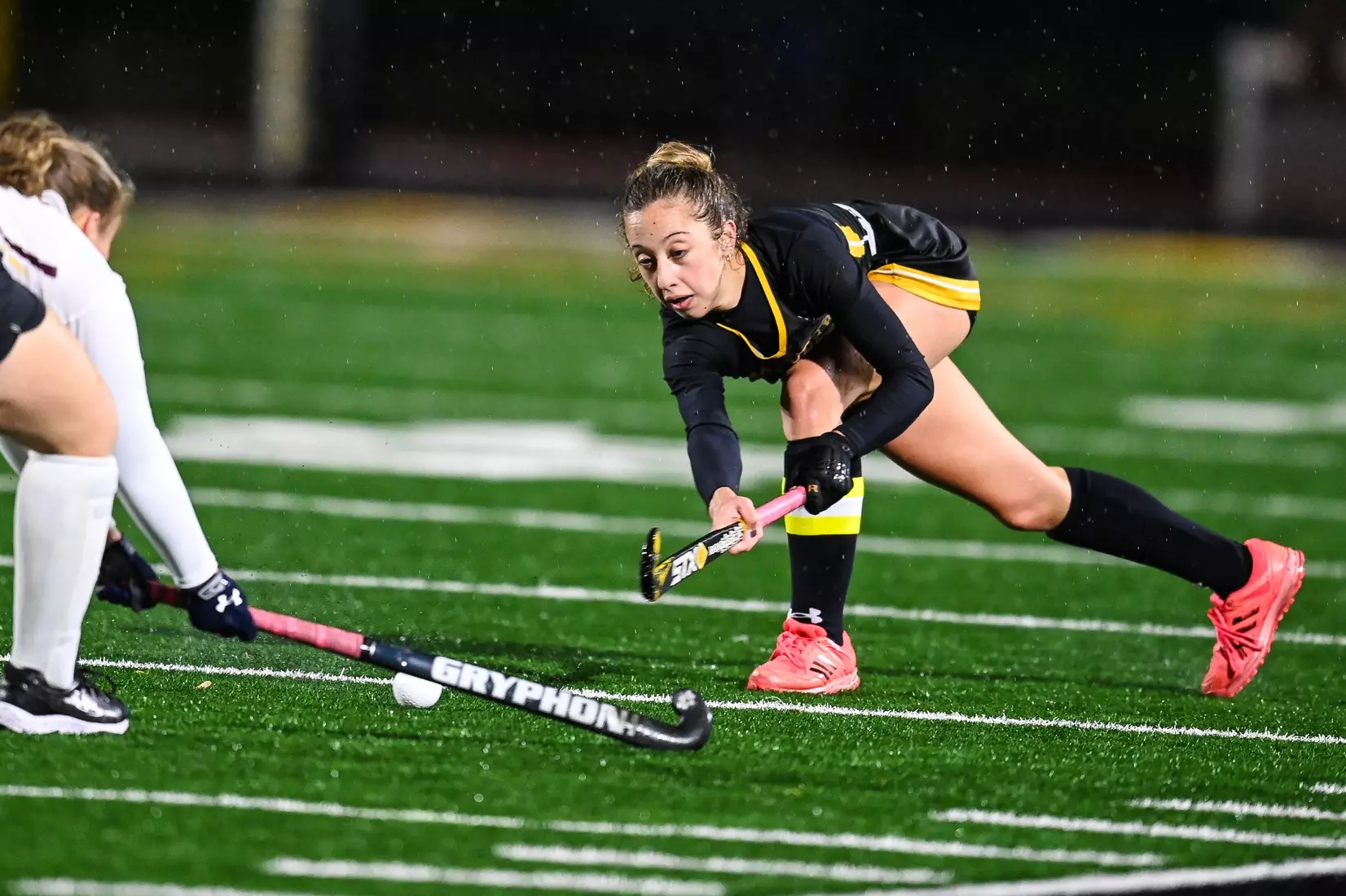 Bloomsburg at Millersville in the opening round of the PSAC field hockey tournament at Chryst Field at Beimsderfer Stadium in Millersville on Tuesday, November 15, 2022.