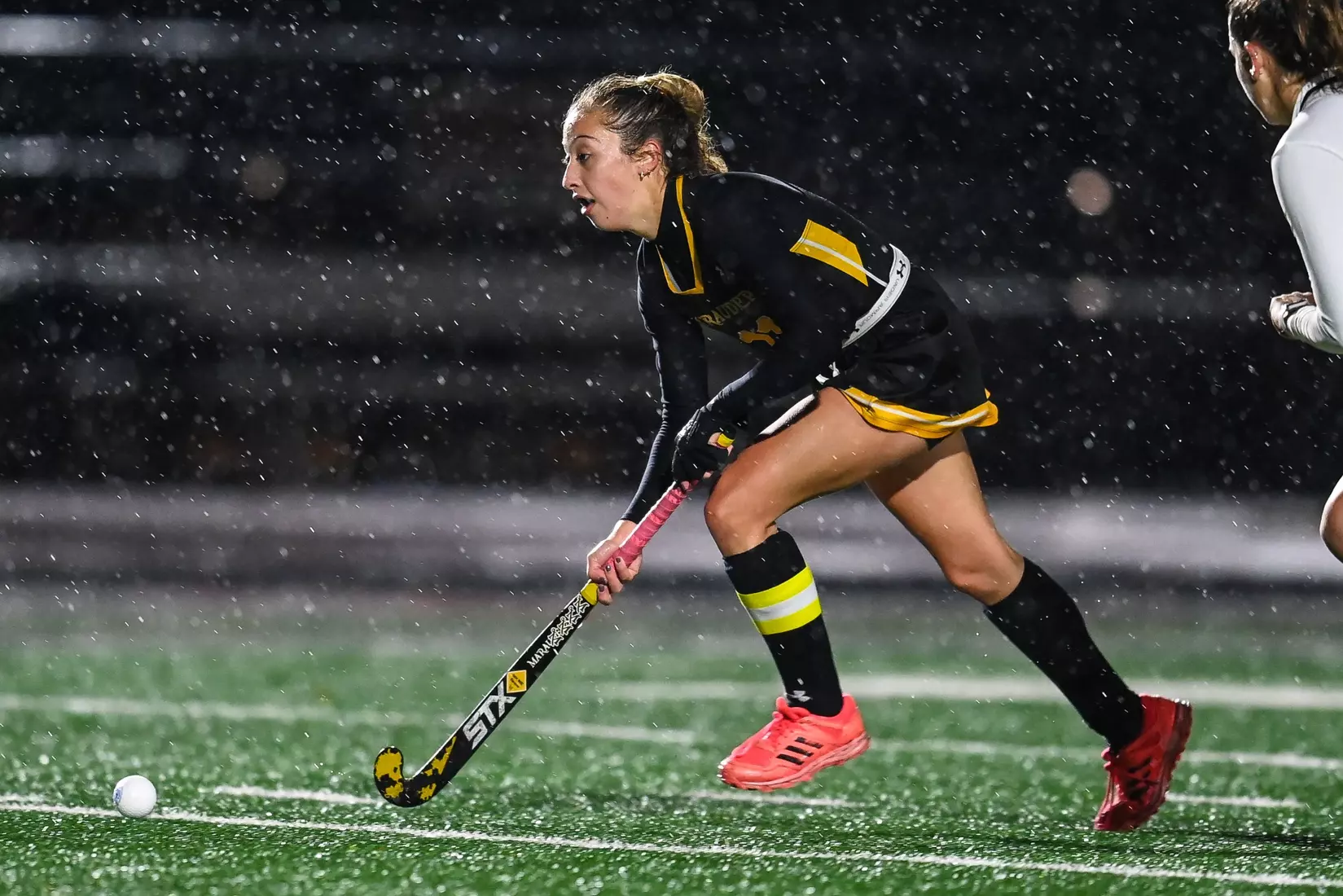 Bloomsburg at Millersville in the opening round of the PSAC field hockey tournament at Chryst Field at Beimsderfer Stadium in Millersville on Tuesday, November 15, 2022.