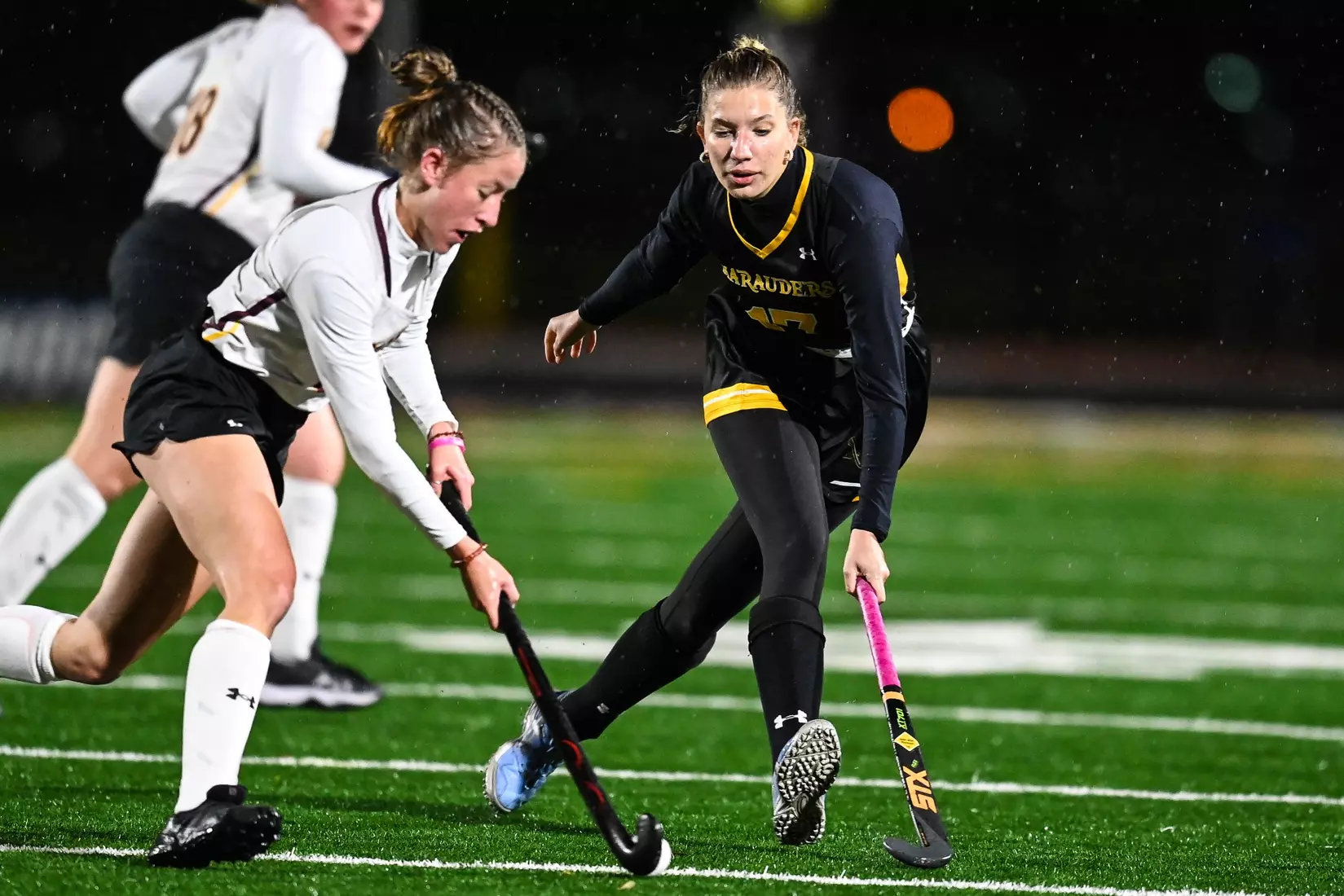 Bloomsburg at Millersville in the opening round of the PSAC field hockey tournament at Chryst Field at Beimsderfer Stadium in Millersville on Tuesday, November 15, 2022.