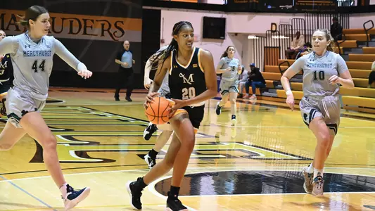 Women's Basketball Action Shot