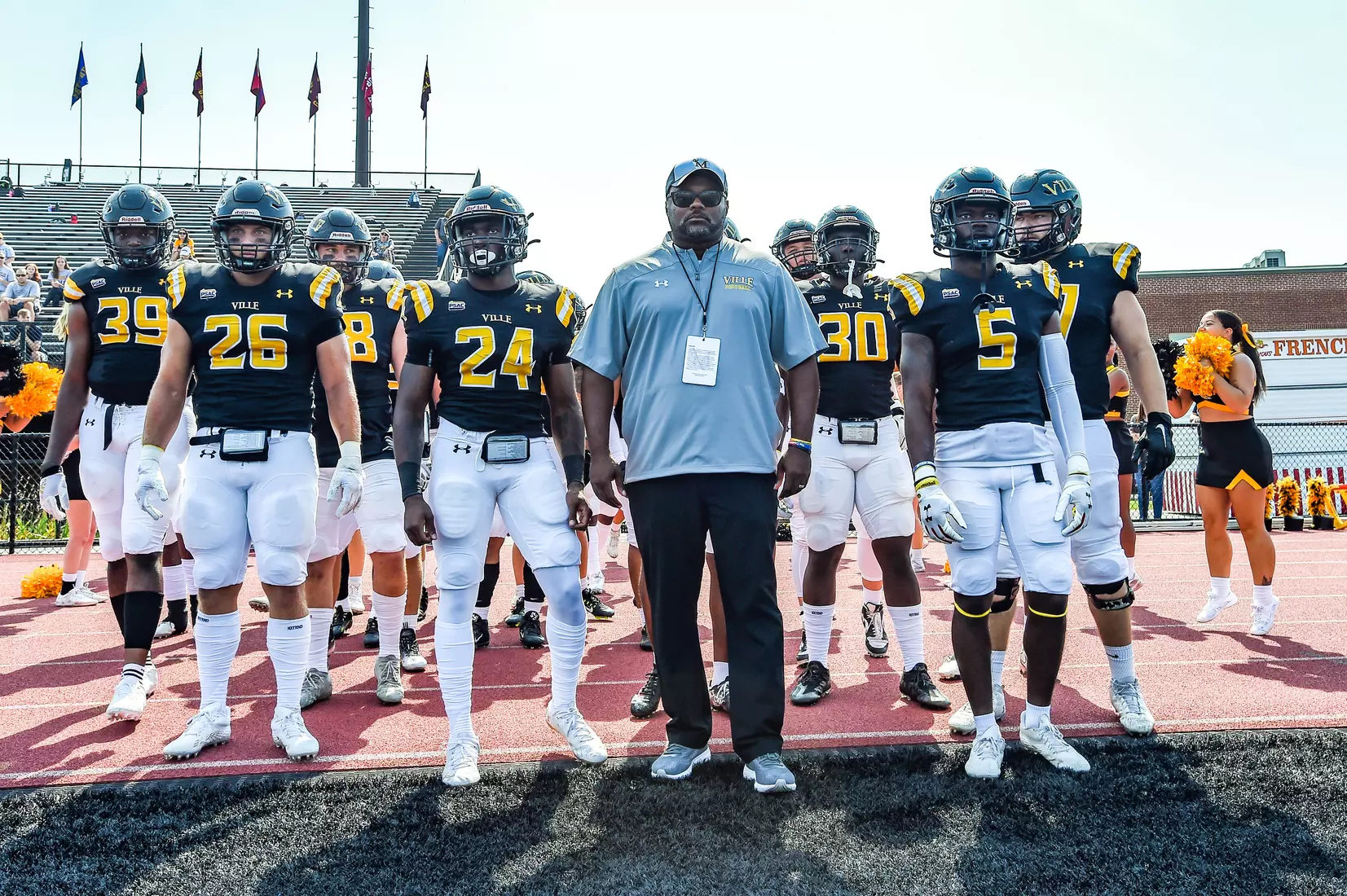 Millersville vs. Slippery Rock in football action at Chryst Field at Beimsderfer Stadium in Millersville on Saturday, September 17, 2022.