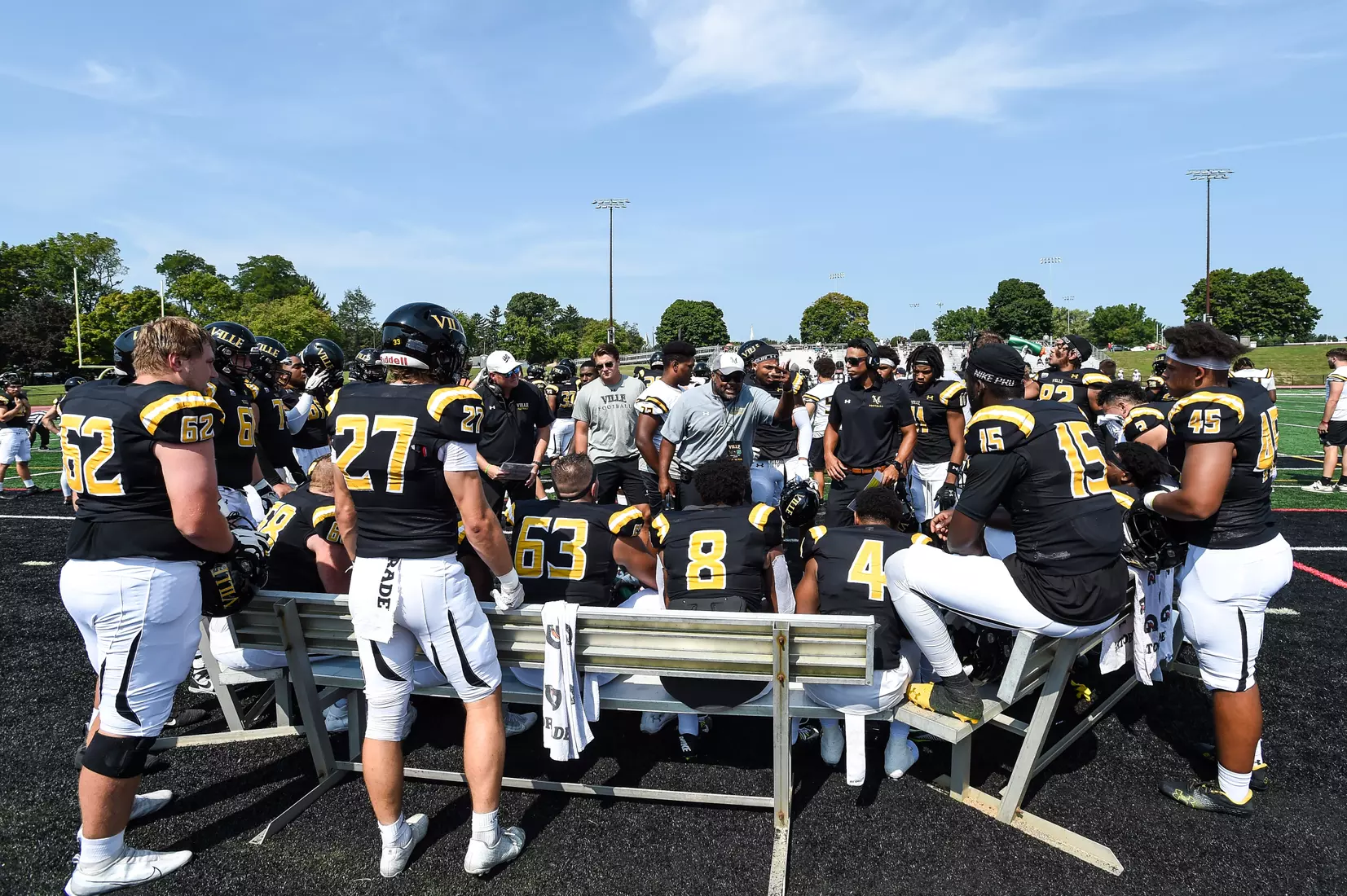 Millersville vs. Slippery Rock in football action at Chryst Field at Beimsderfer Stadium in Millersville on Saturday, September 17, 2022.