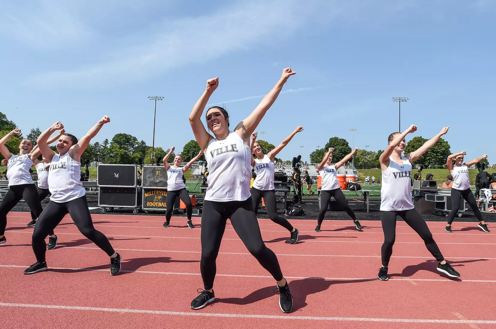 Millersville vs. Slippery Rock in football action at Chryst Field at Beimsderfer Stadium in Millersville on Saturday, September 17, 2022.