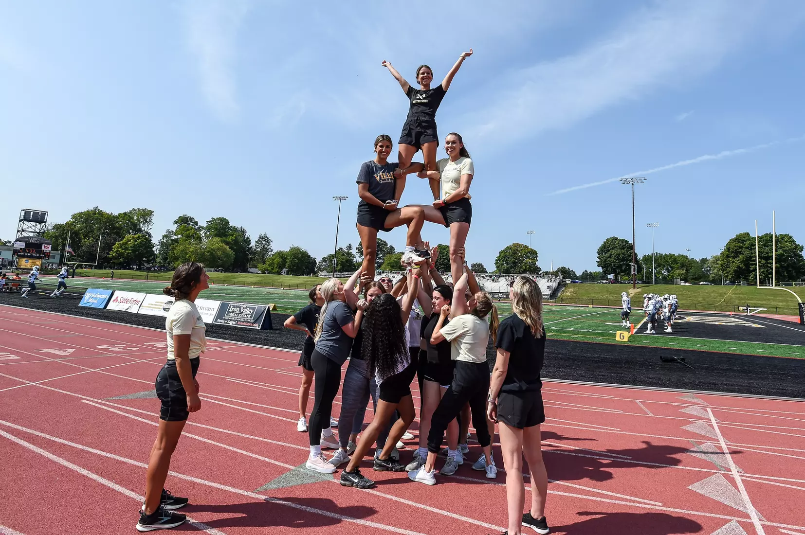 Millersville vs. Slippery Rock in football action at Chryst Field at Beimsderfer Stadium in Millersville on Saturday, September 17, 2022.