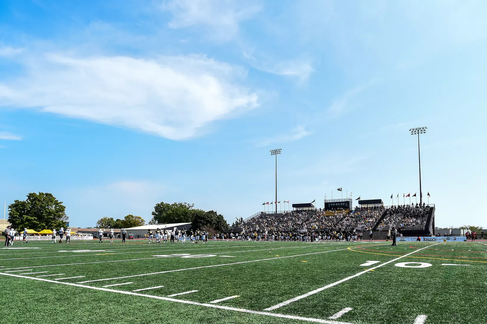 Millersville vs. Slippery Rock in football action at Chryst Field at Beimsderfer Stadium in Millersville on Saturday, September 17, 2022.