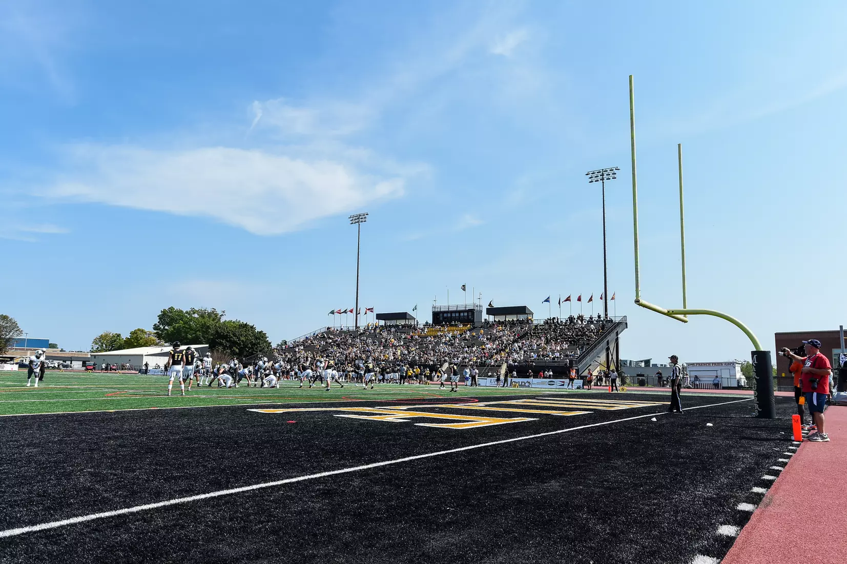 Millersville vs. Slippery Rock in football action at Chryst Field at Beimsderfer Stadium in Millersville on Saturday, September 17, 2022.