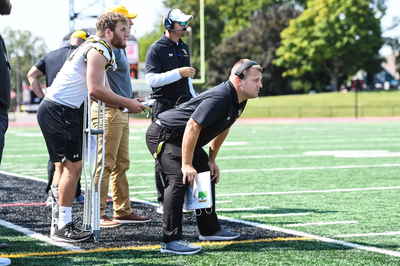 Millersville vs. Slippery Rock in football action at Chryst Field at Beimsderfer Stadium in Millersville on Saturday, September 17, 2022.
