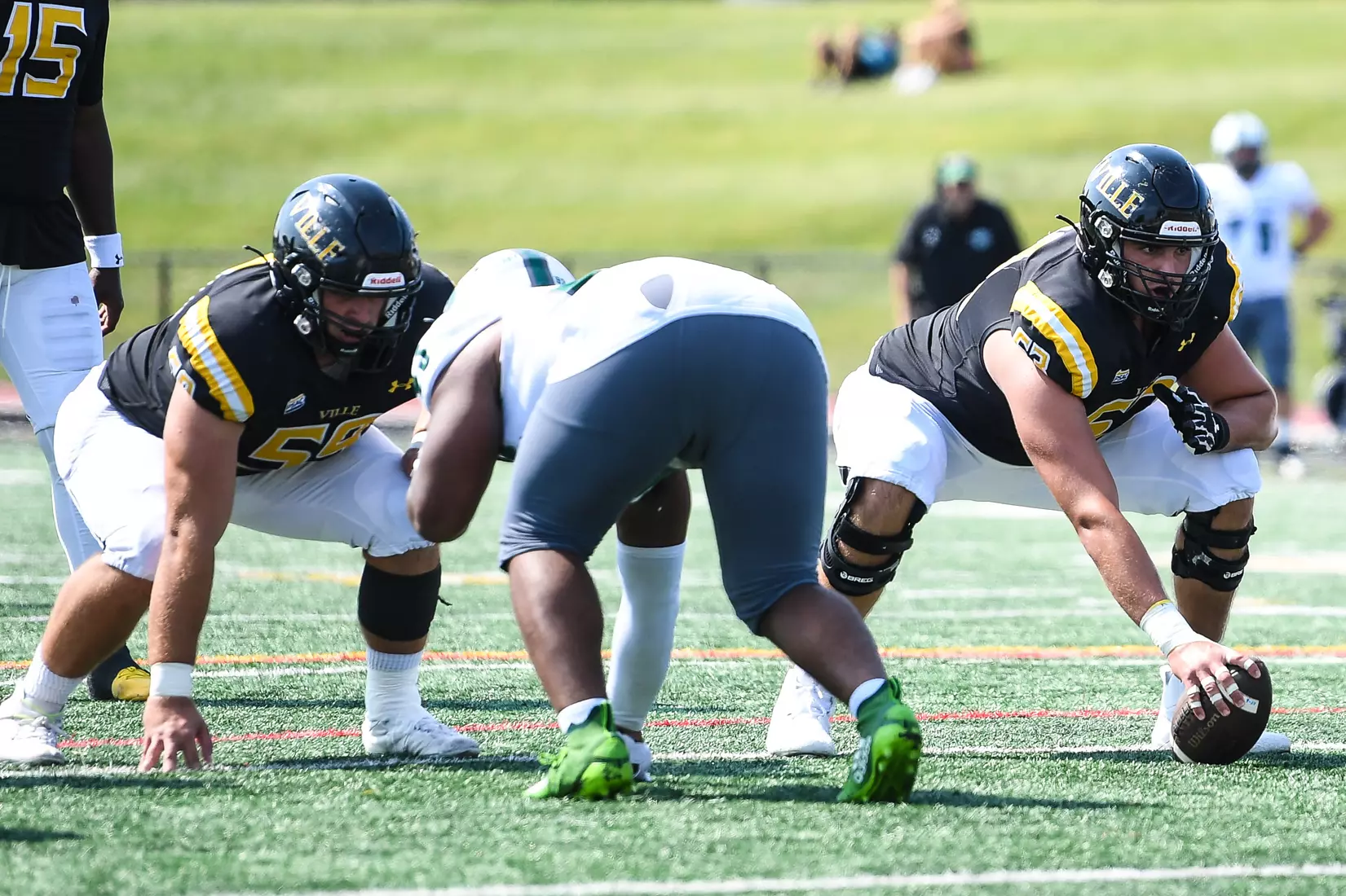 Millersville vs. Slippery Rock in football action at Chryst Field at Beimsderfer Stadium in Millersville on Saturday, September 17, 2022.