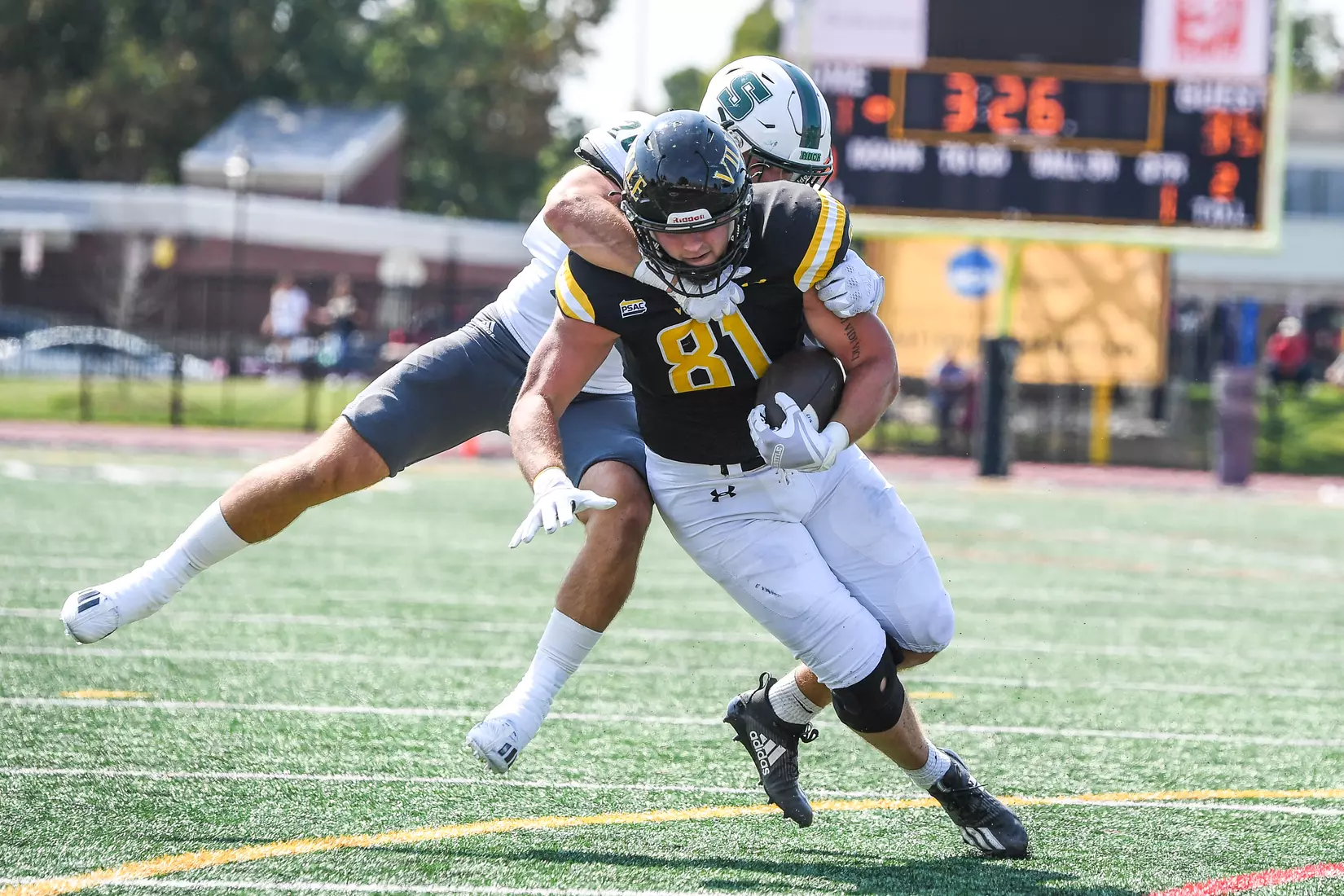 Millersville vs. Slippery Rock in football action at Chryst Field at Beimsderfer Stadium in Millersville on Saturday, September 17, 2022.