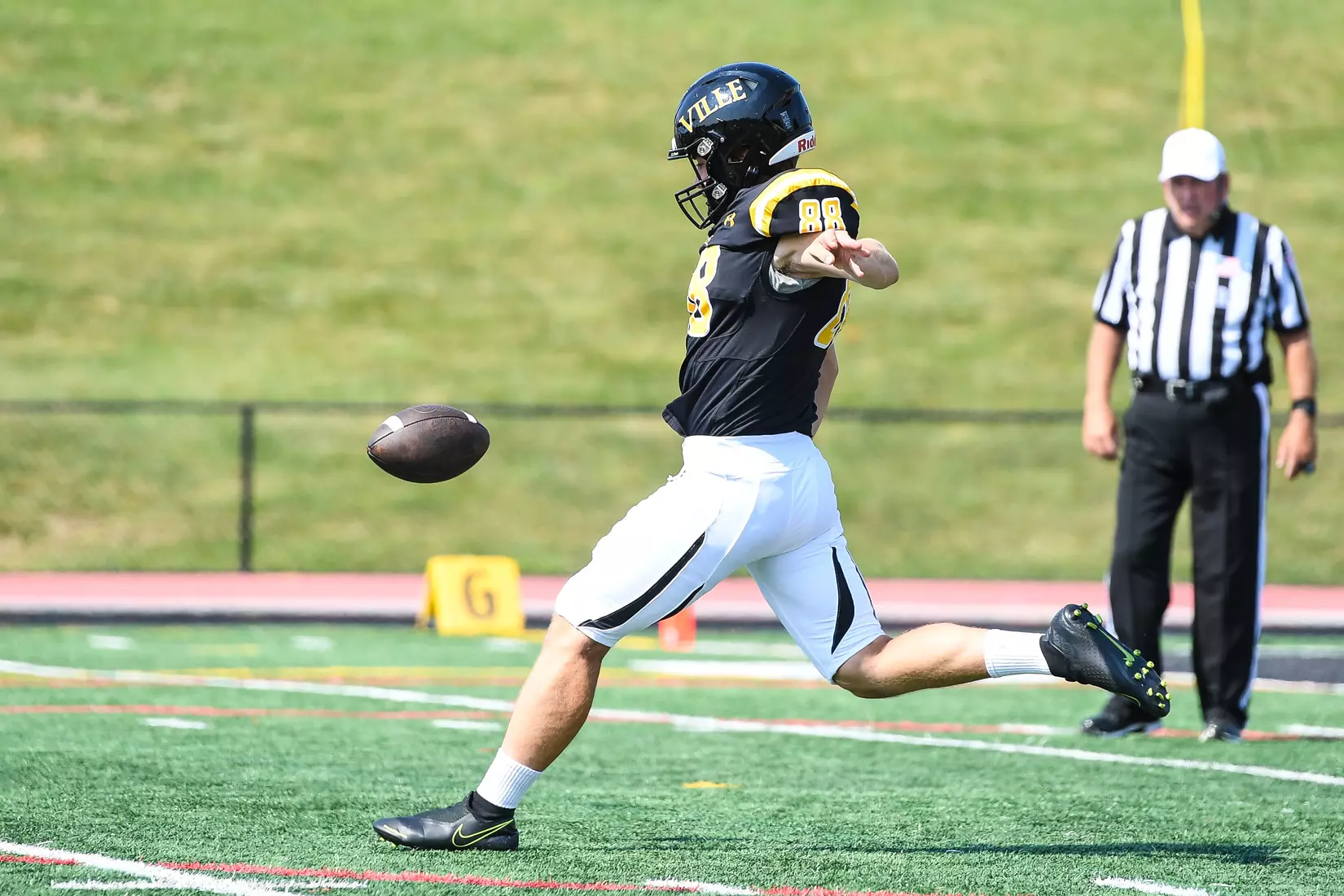 Millersville vs. Slippery Rock in football action at Chryst Field at Beimsderfer Stadium in Millersville on Saturday, September 17, 2022.