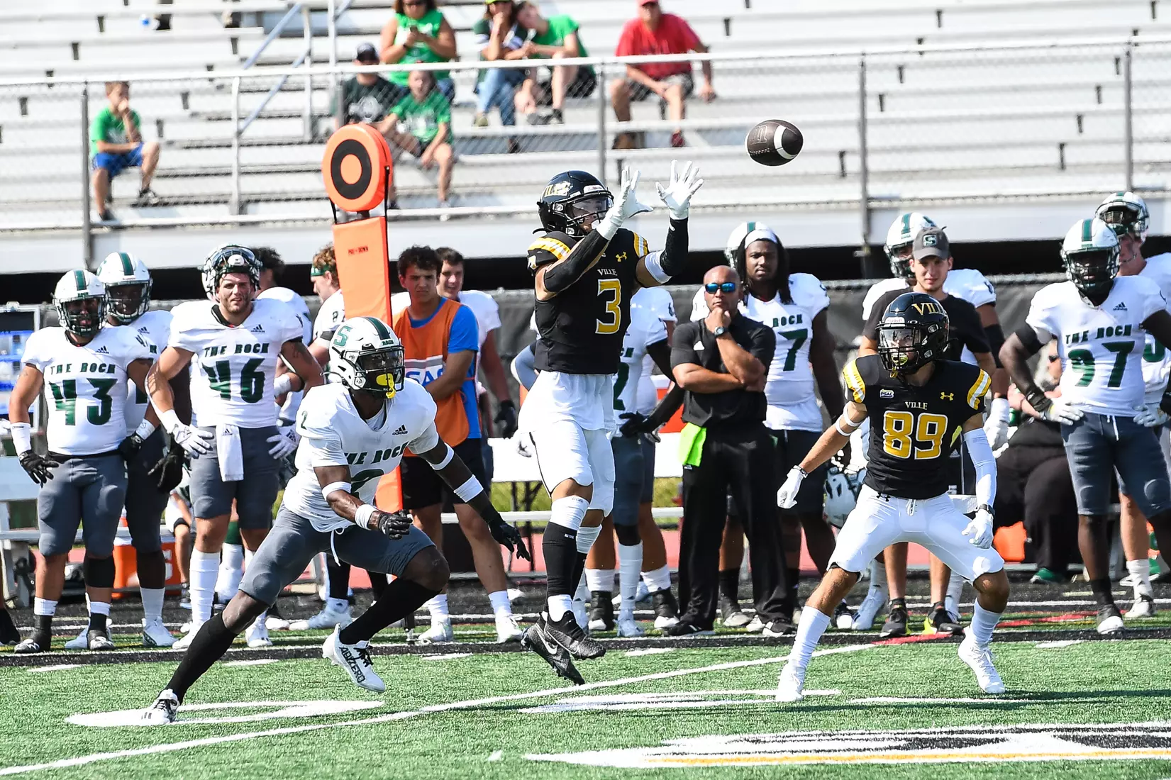 Millersville vs. Slippery Rock in football action at Chryst Field at Beimsderfer Stadium in Millersville on Saturday, September 17, 2022.