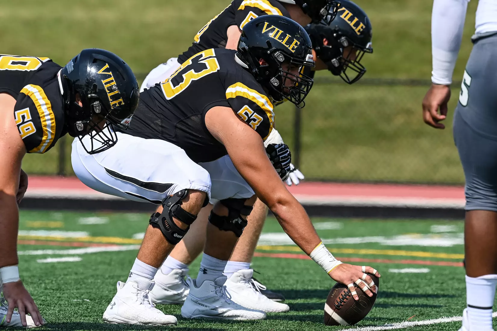 Millersville vs. Slippery Rock in football action at Chryst Field at Beimsderfer Stadium in Millersville on Saturday, September 17, 2022.