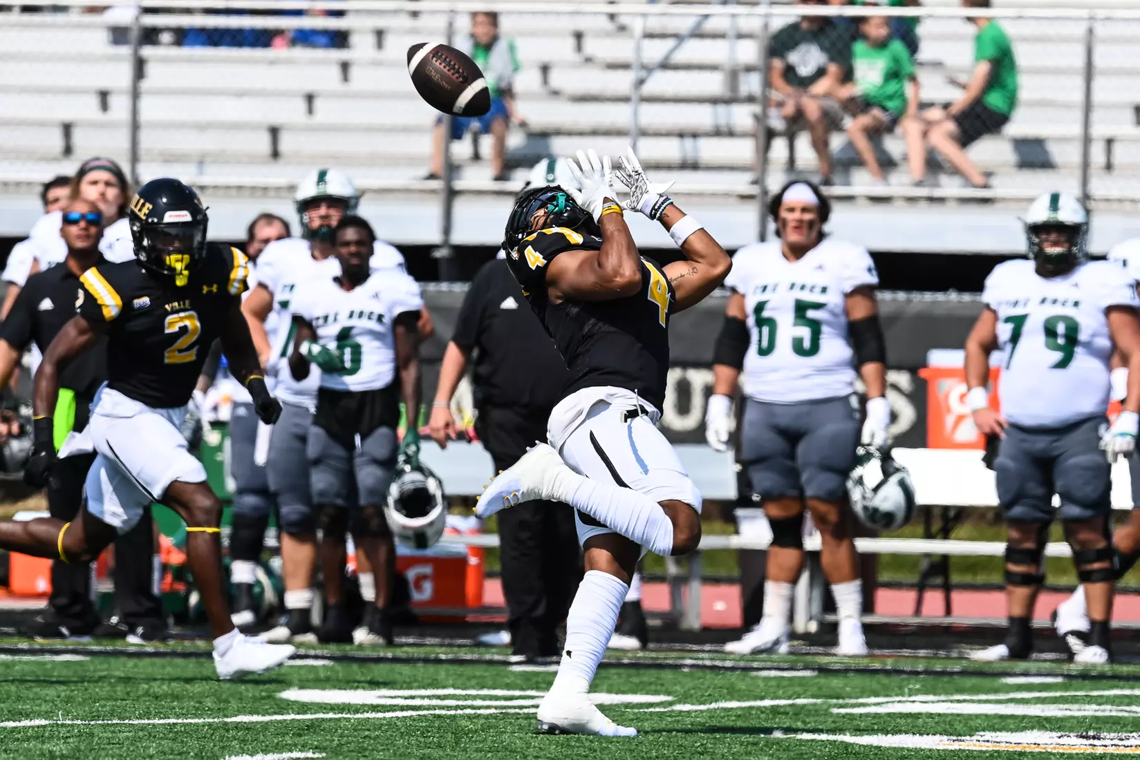 Millersville vs. Slippery Rock in football action at Chryst Field at Beimsderfer Stadium in Millersville on Saturday, September 17, 2022.