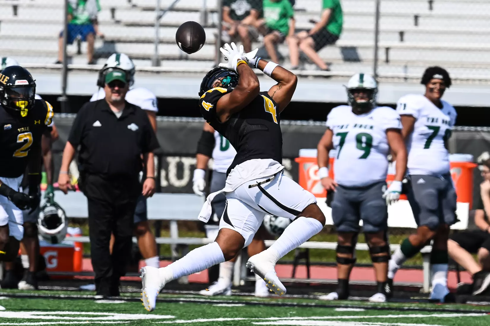 Millersville vs. Slippery Rock in football action at Chryst Field at Beimsderfer Stadium in Millersville on Saturday, September 17, 2022.