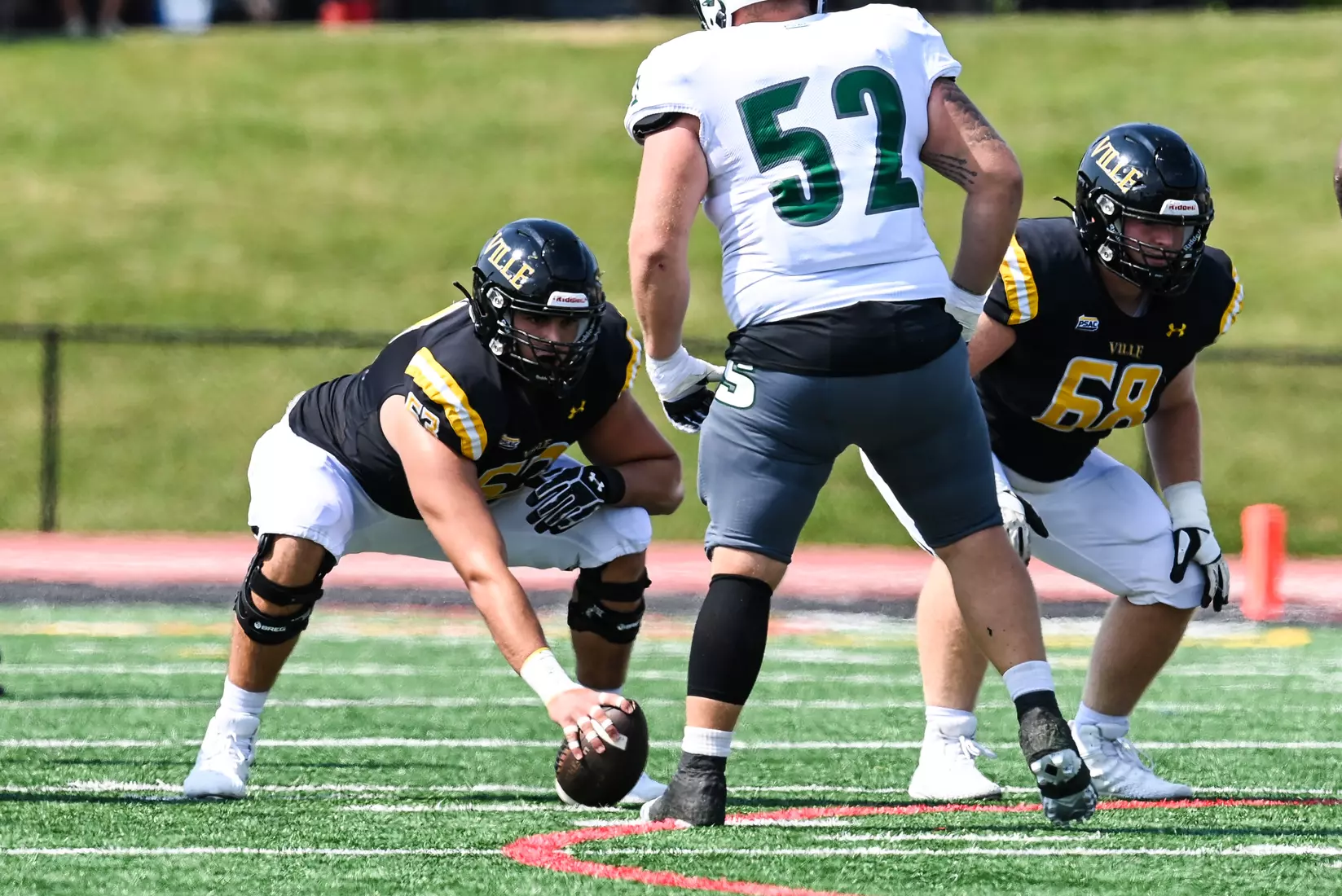 Millersville vs. Slippery Rock in football action at Chryst Field at Beimsderfer Stadium in Millersville on Saturday, September 17, 2022.