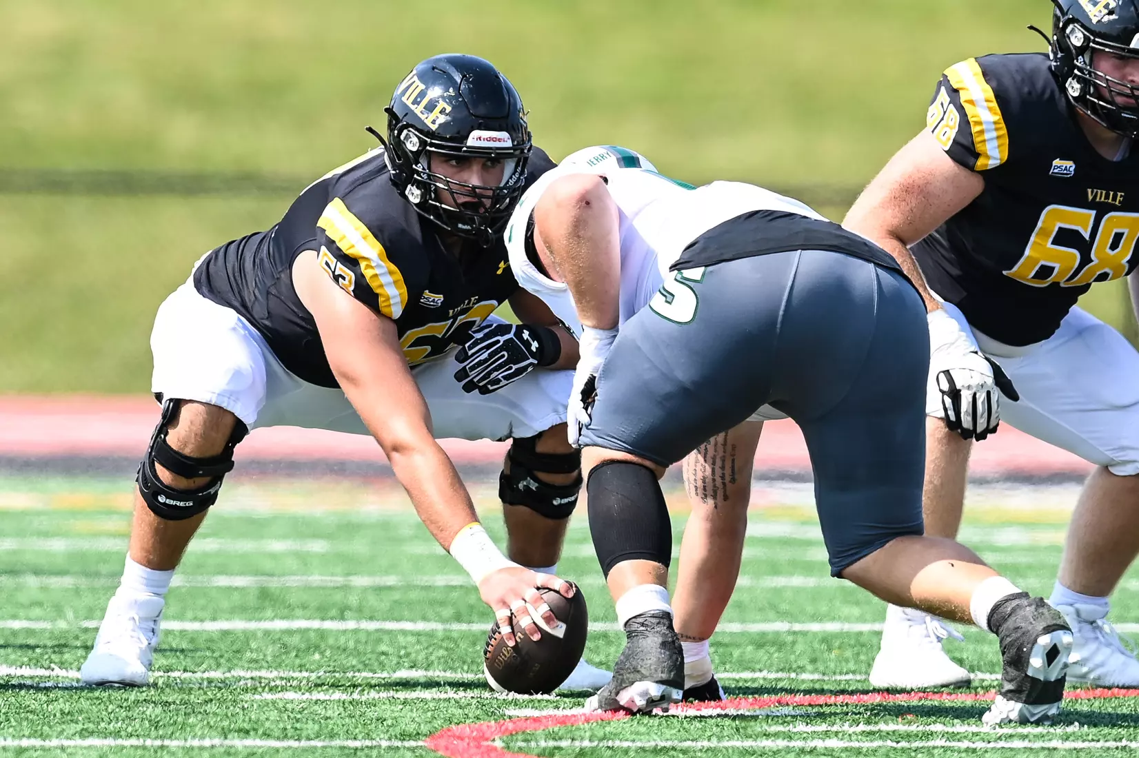 Millersville vs. Slippery Rock in football action at Chryst Field at Beimsderfer Stadium in Millersville on Saturday, September 17, 2022.