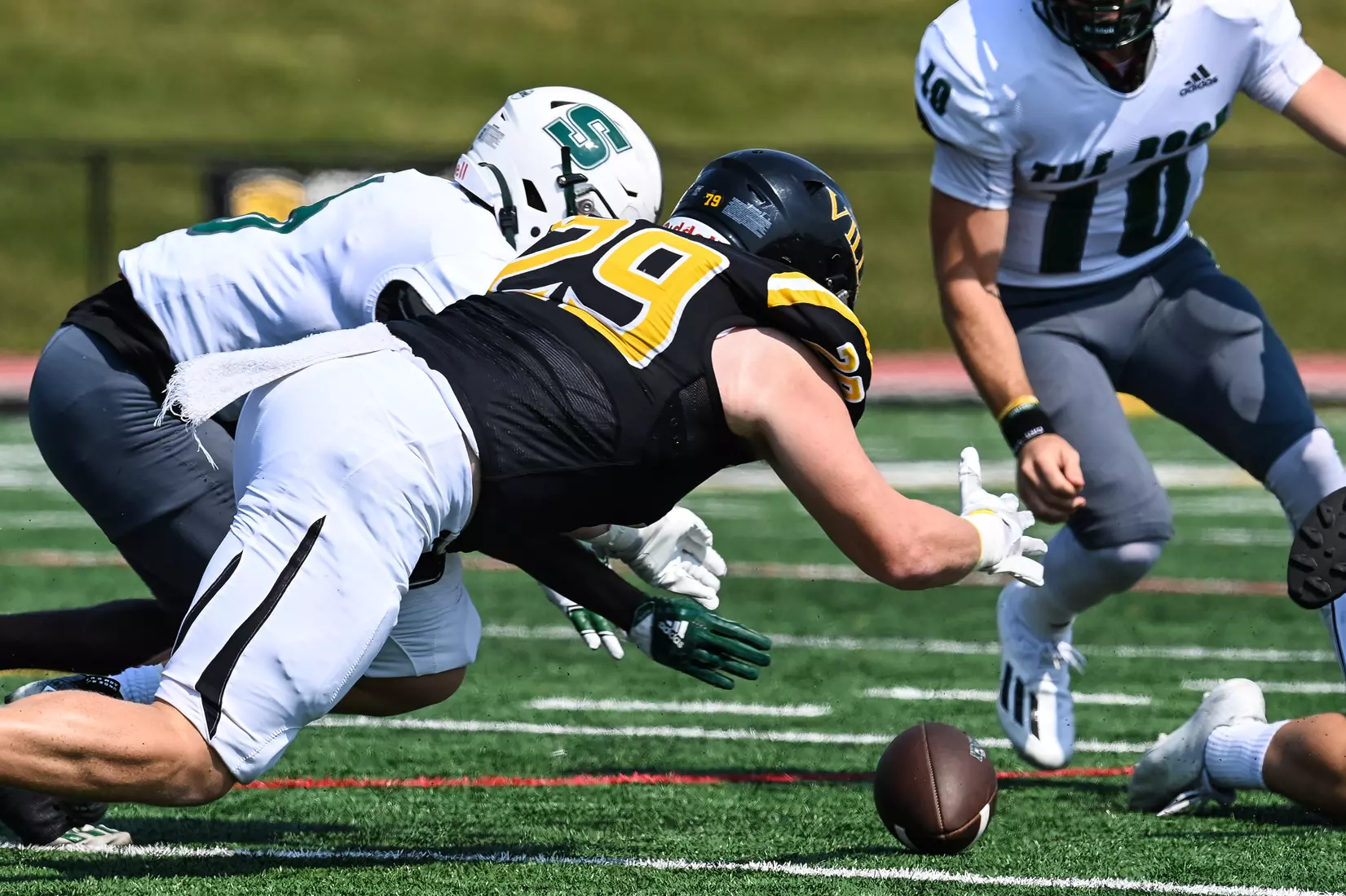 Millersville vs. Slippery Rock in football action at Chryst Field at Beimsderfer Stadium in Millersville on Saturday, September 17, 2022.