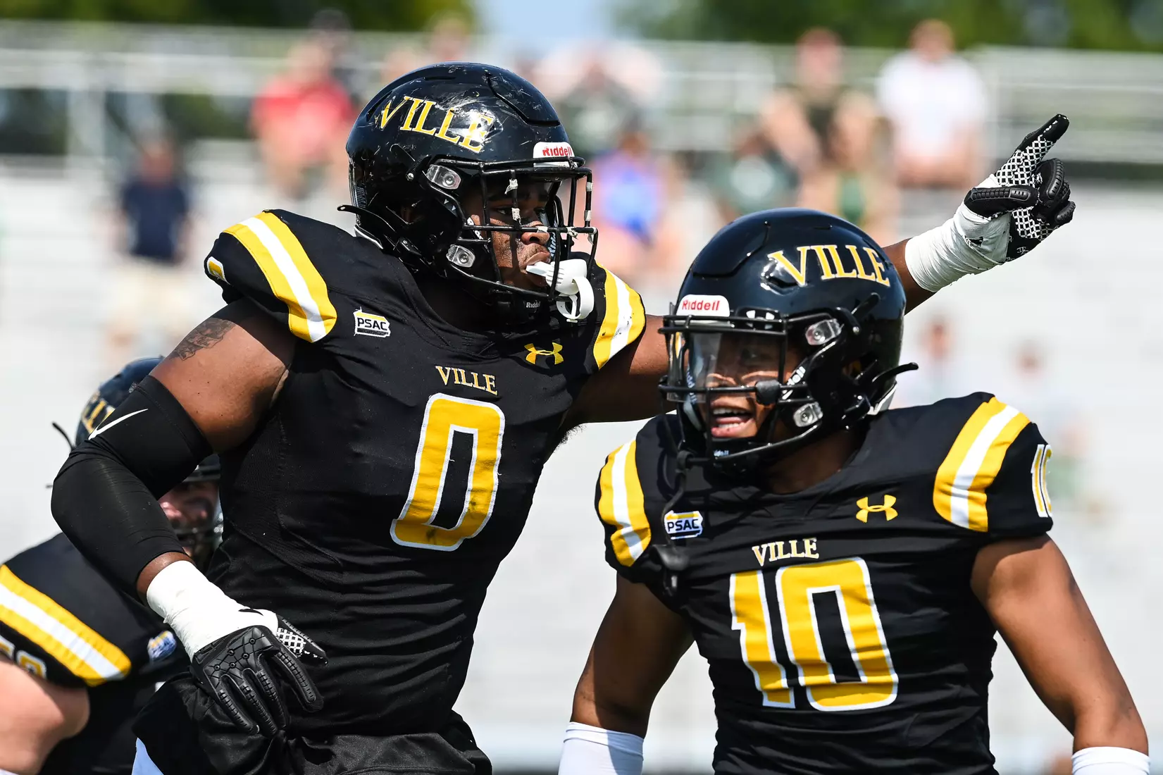 Millersville vs. Slippery Rock in football action at Chryst Field at Beimsderfer Stadium in Millersville on Saturday, September 17, 2022.
