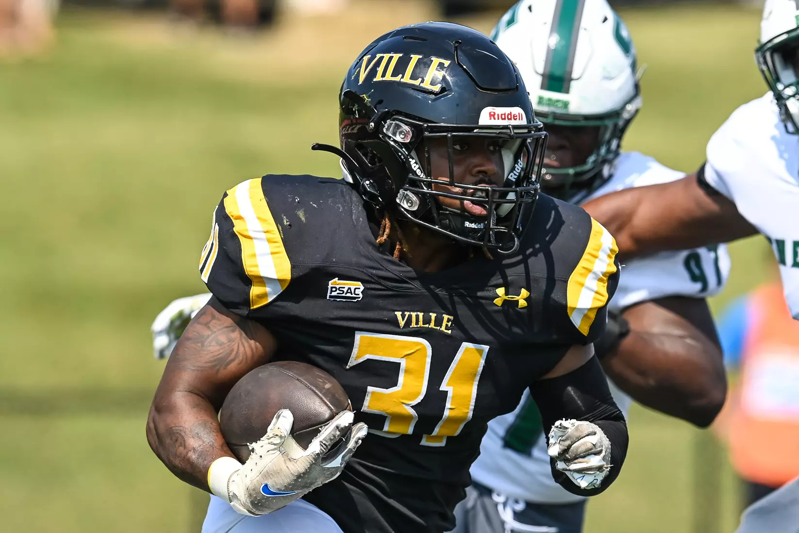 Millersville vs. Slippery Rock in football action at Chryst Field at Beimsderfer Stadium in Millersville on Saturday, September 17, 2022.