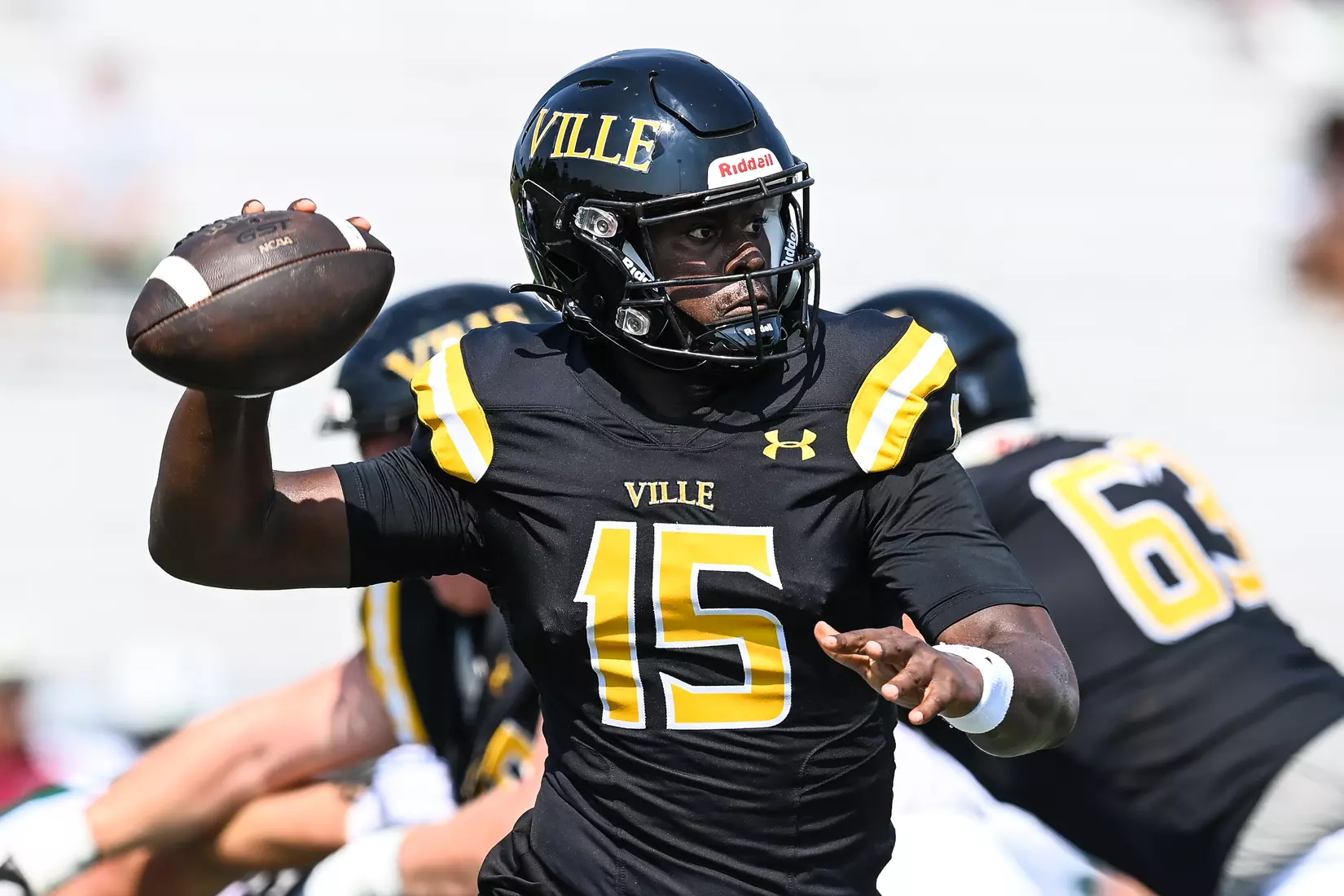 Millersville vs. Slippery Rock in football action at Chryst Field at Beimsderfer Stadium in Millersville on Saturday, September 17, 2022.