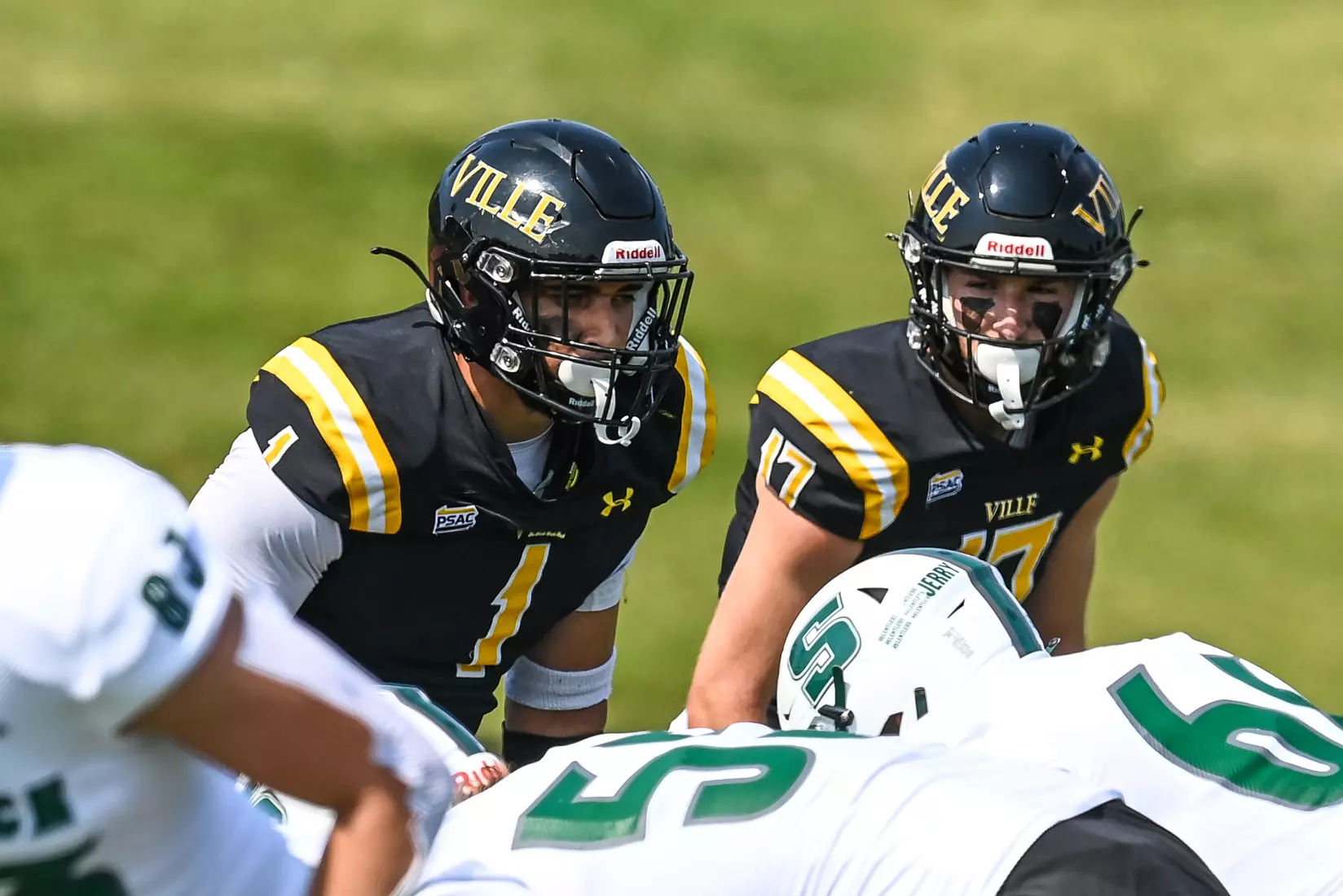 Millersville vs. Slippery Rock in football action at Chryst Field at Beimsderfer Stadium in Millersville on Saturday, September 17, 2022.