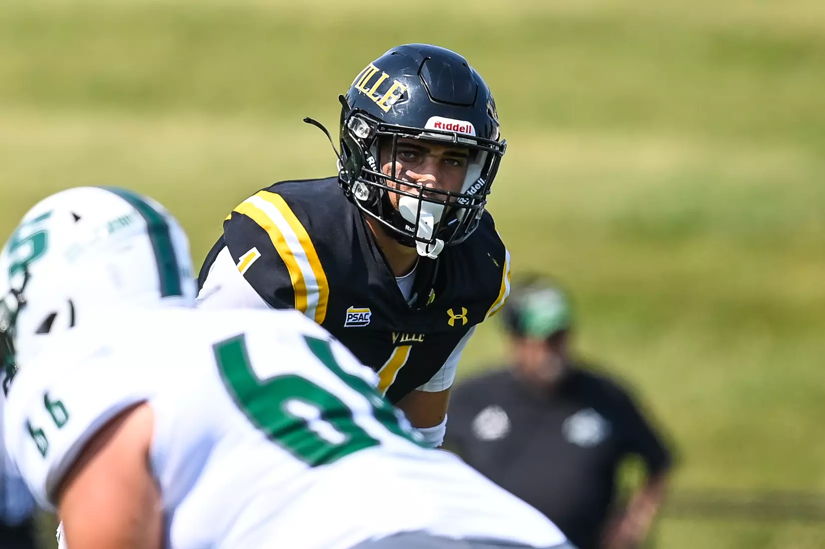 Millersville vs. Slippery Rock in football action at Chryst Field at Beimsderfer Stadium in Millersville on Saturday, September 17, 2022.