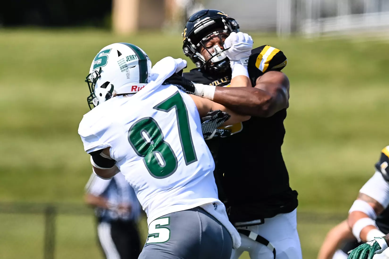 Millersville vs. Slippery Rock in football action at Chryst Field at Beimsderfer Stadium in Millersville on Saturday, September 17, 2022.