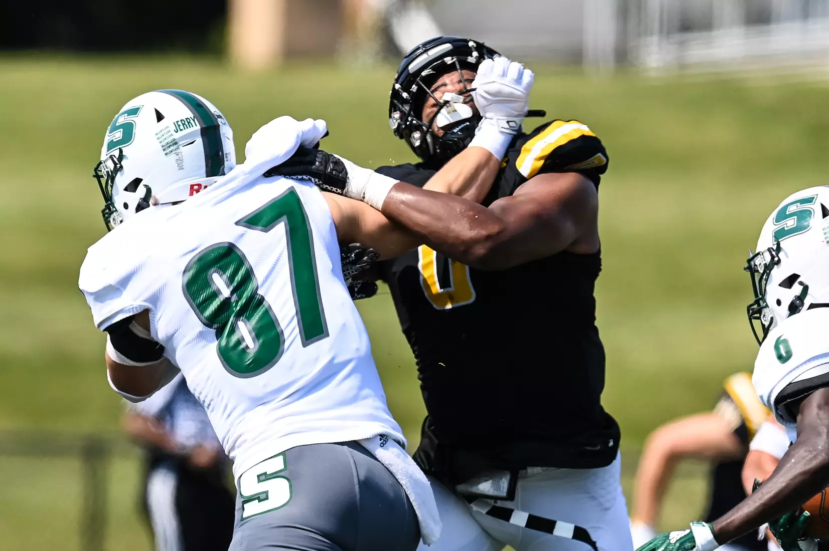 Millersville vs. Slippery Rock in football action at Chryst Field at Beimsderfer Stadium in Millersville on Saturday, September 17, 2022.