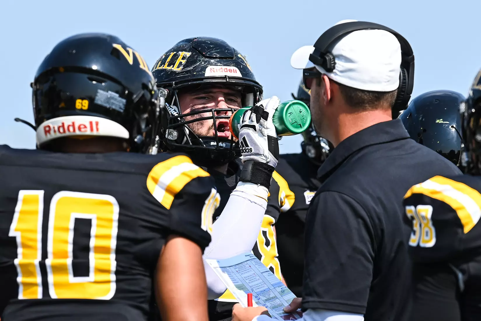 Millersville vs. Slippery Rock in football action at Chryst Field at Beimsderfer Stadium in Millersville on Saturday, September 17, 2022.