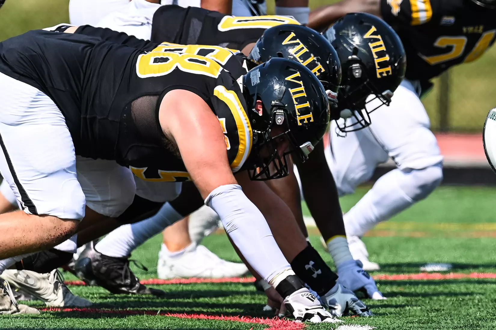 Millersville vs. Slippery Rock in football action at Chryst Field at Beimsderfer Stadium in Millersville on Saturday, September 17, 2022.