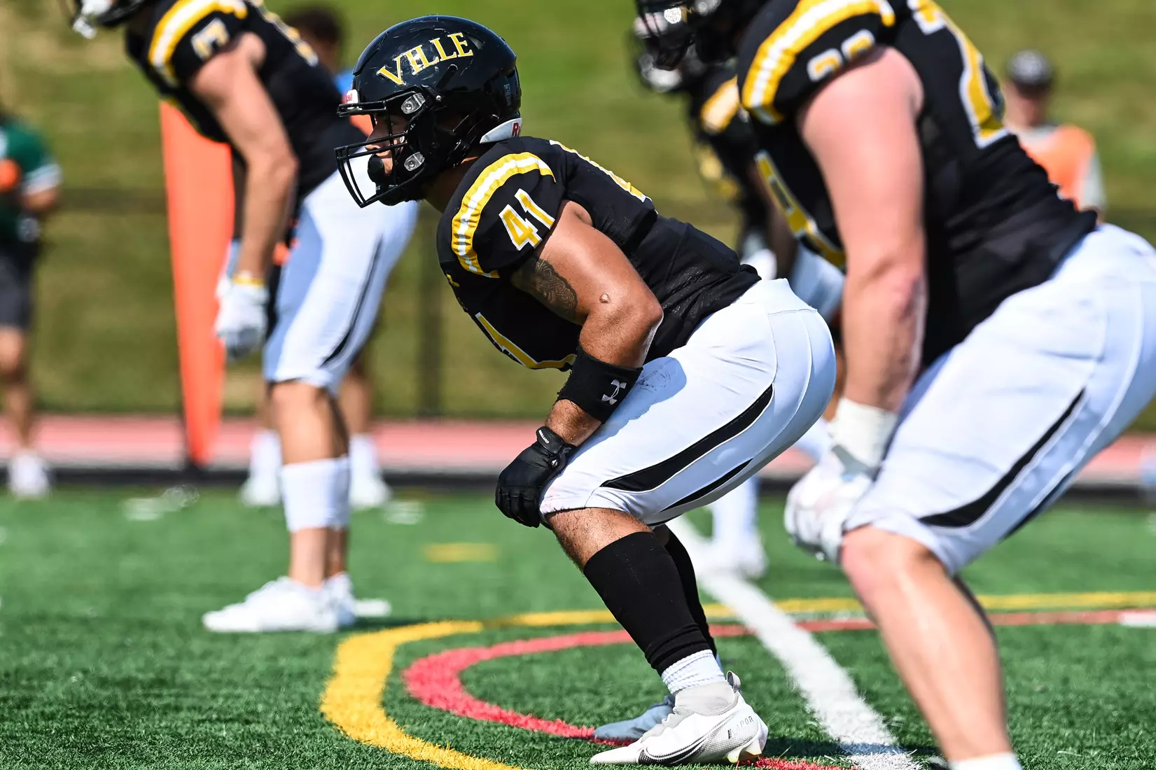 Millersville vs. Slippery Rock in football action at Chryst Field at Beimsderfer Stadium in Millersville on Saturday, September 17, 2022.