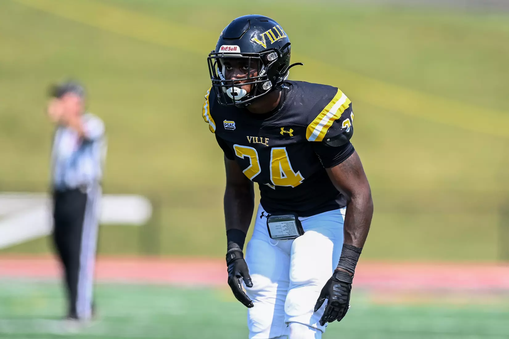 Millersville vs. Slippery Rock in football action at Chryst Field at Beimsderfer Stadium in Millersville on Saturday, September 17, 2022.