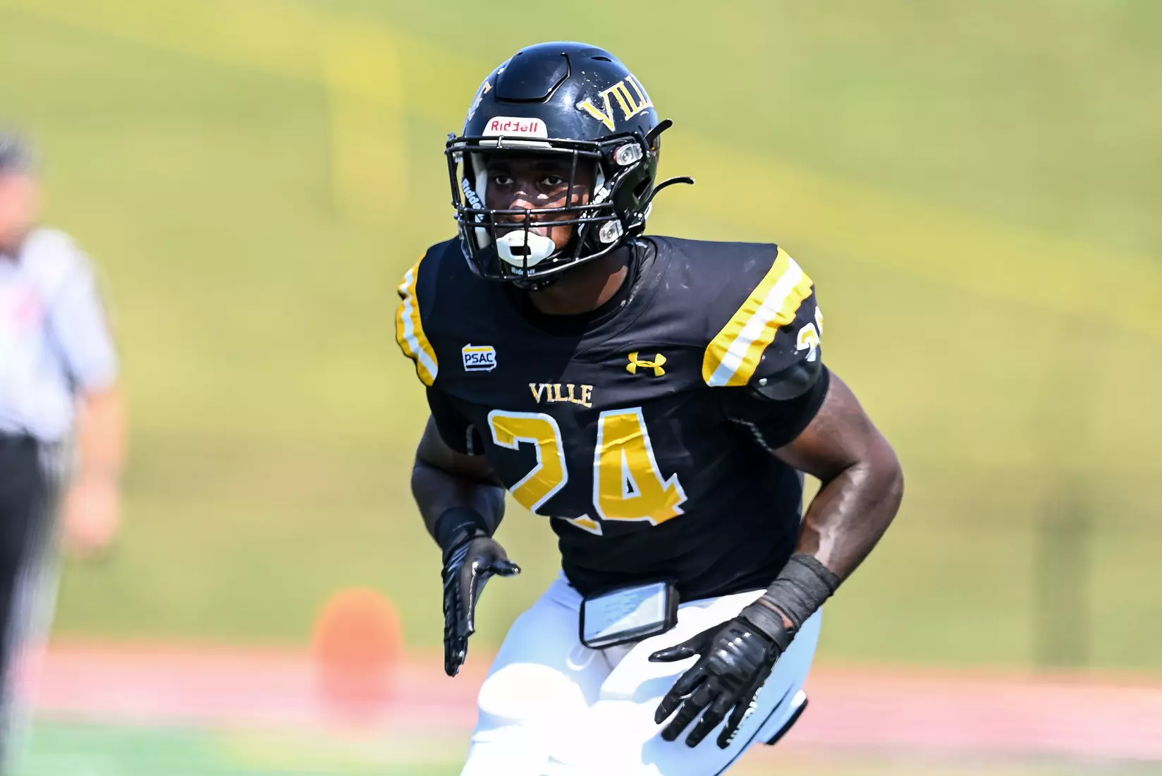 Millersville vs. Slippery Rock in football action at Chryst Field at Beimsderfer Stadium in Millersville on Saturday, September 17, 2022.