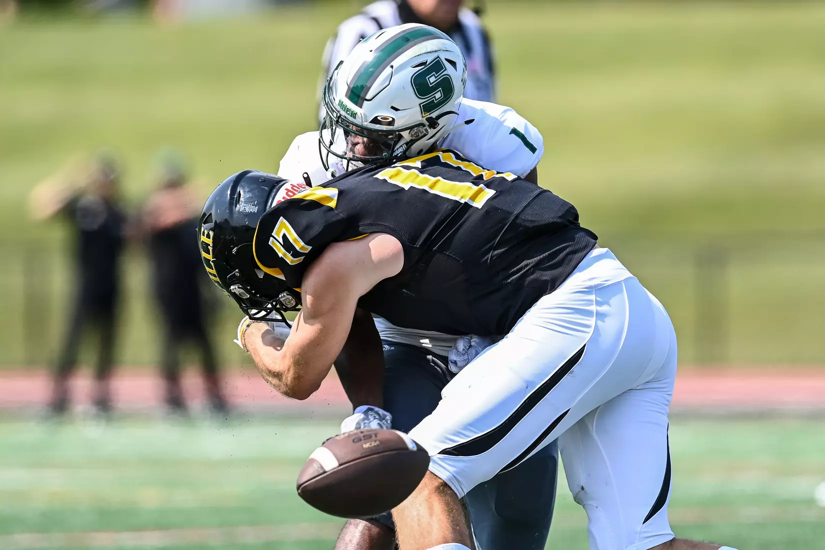 Millersville vs. Slippery Rock in football action at Chryst Field at Beimsderfer Stadium in Millersville on Saturday, September 17, 2022.