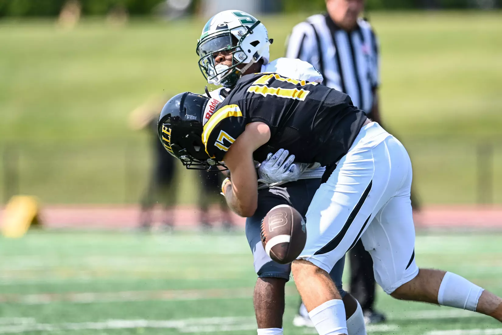 Millersville vs. Slippery Rock in football action at Chryst Field at Beimsderfer Stadium in Millersville on Saturday, September 17, 2022.
