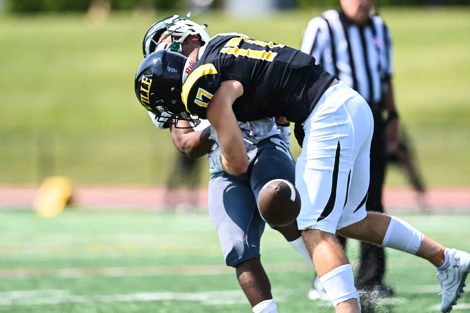 Millersville vs. Slippery Rock in football action at Chryst Field at Beimsderfer Stadium in Millersville on Saturday, September 17, 2022.