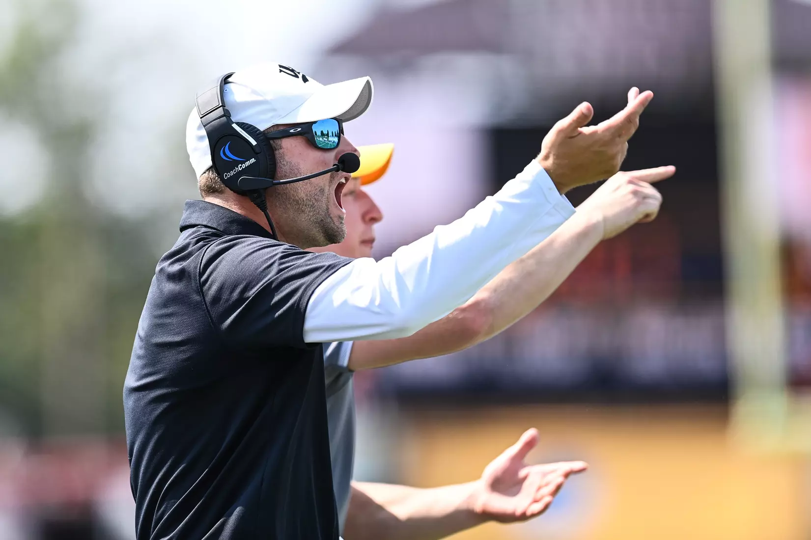 Millersville vs. Slippery Rock in football action at Chryst Field at Beimsderfer Stadium in Millersville on Saturday, September 17, 2022.