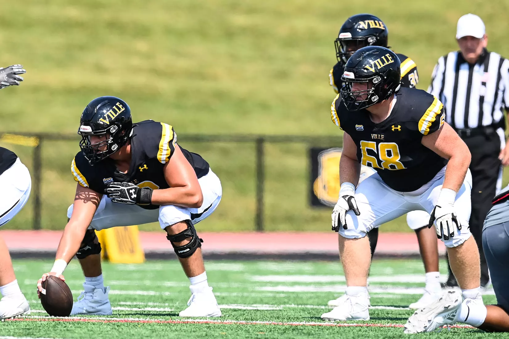 Millersville vs. Slippery Rock in football action at Chryst Field at Beimsderfer Stadium in Millersville on Saturday, September 17, 2022.