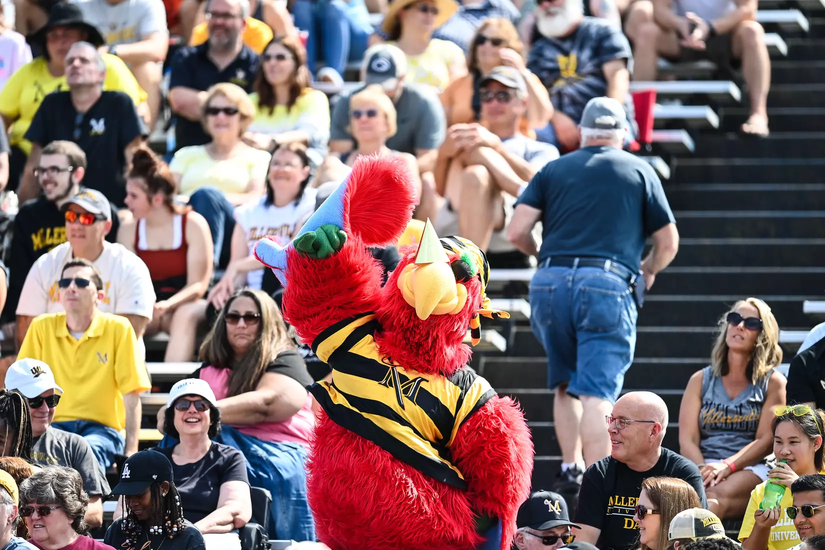 Millersville vs. Slippery Rock in football action at Chryst Field at Beimsderfer Stadium in Millersville on Saturday, September 17, 2022.
