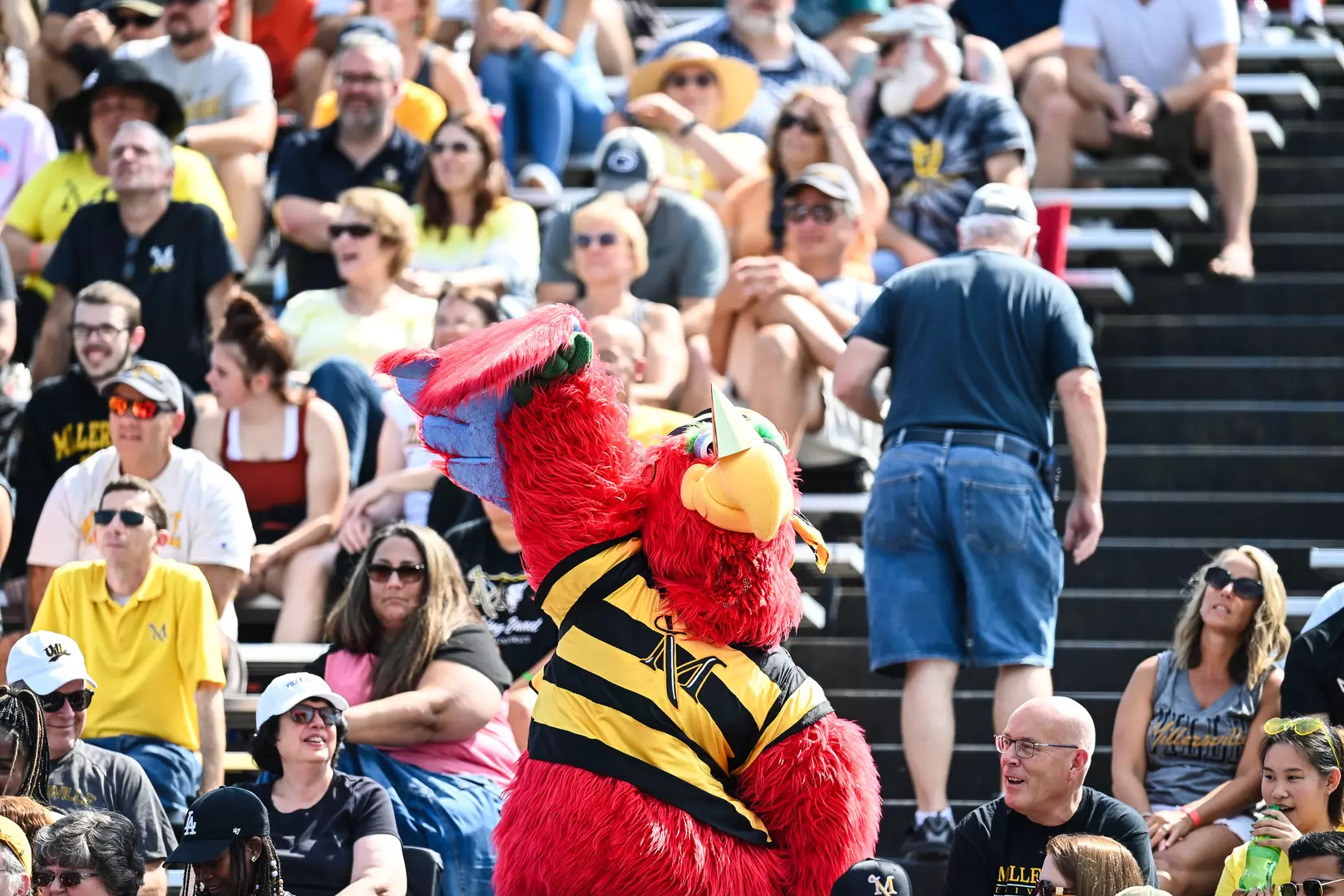 Millersville vs. Slippery Rock in football action at Chryst Field at Beimsderfer Stadium in Millersville on Saturday, September 17, 2022.