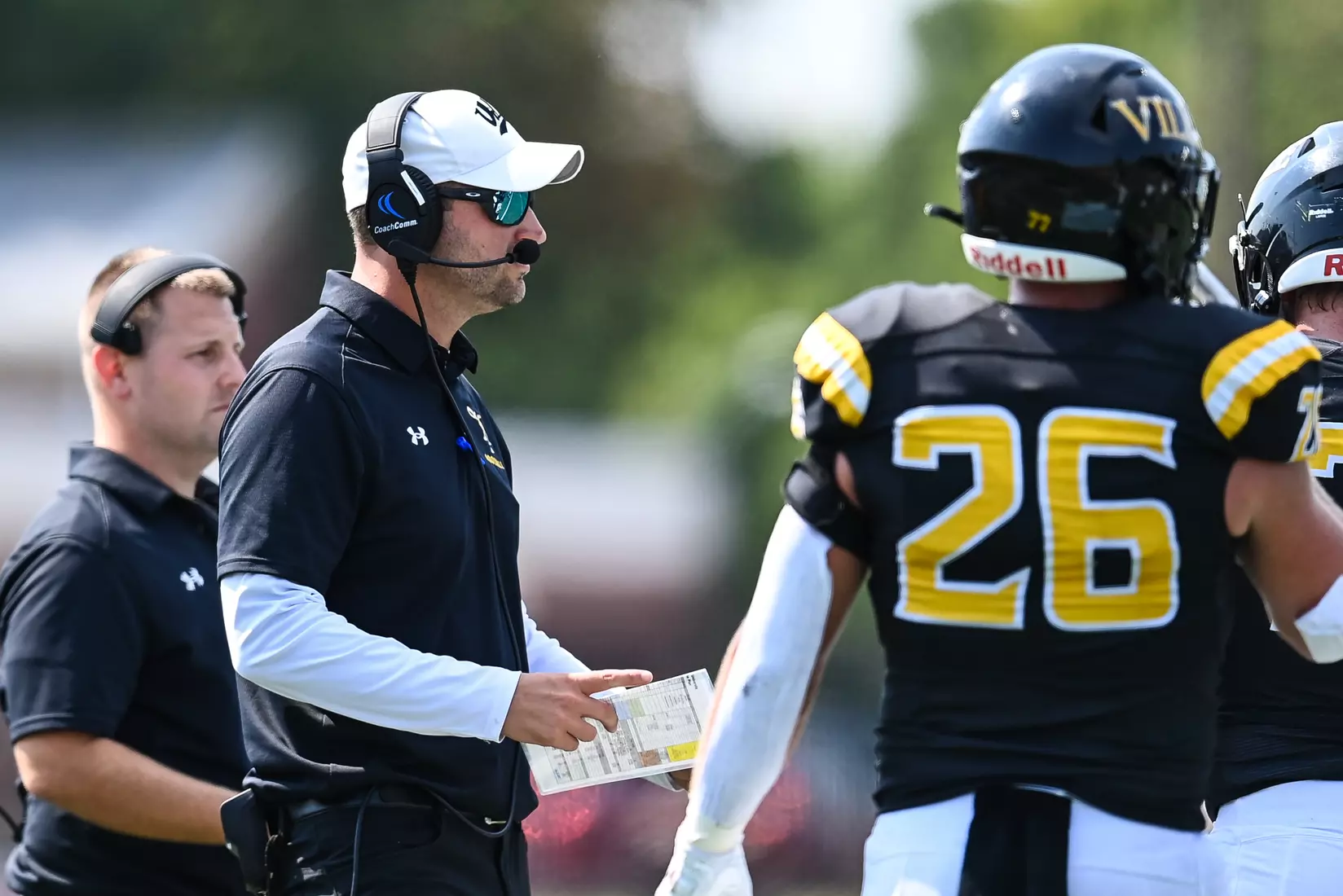 Millersville vs. Slippery Rock in football action at Chryst Field at Beimsderfer Stadium in Millersville on Saturday, September 17, 2022.