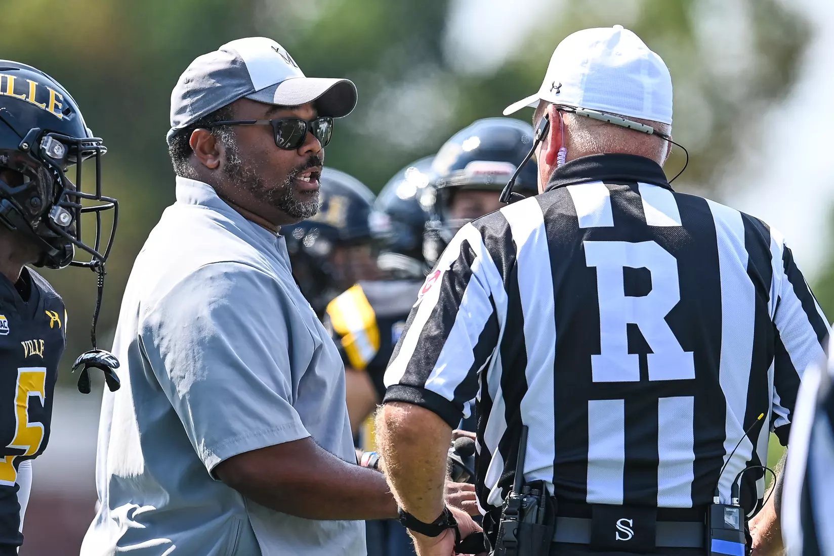 Millersville vs. Slippery Rock in football action at Chryst Field at Beimsderfer Stadium in Millersville on Saturday, September 17, 2022.