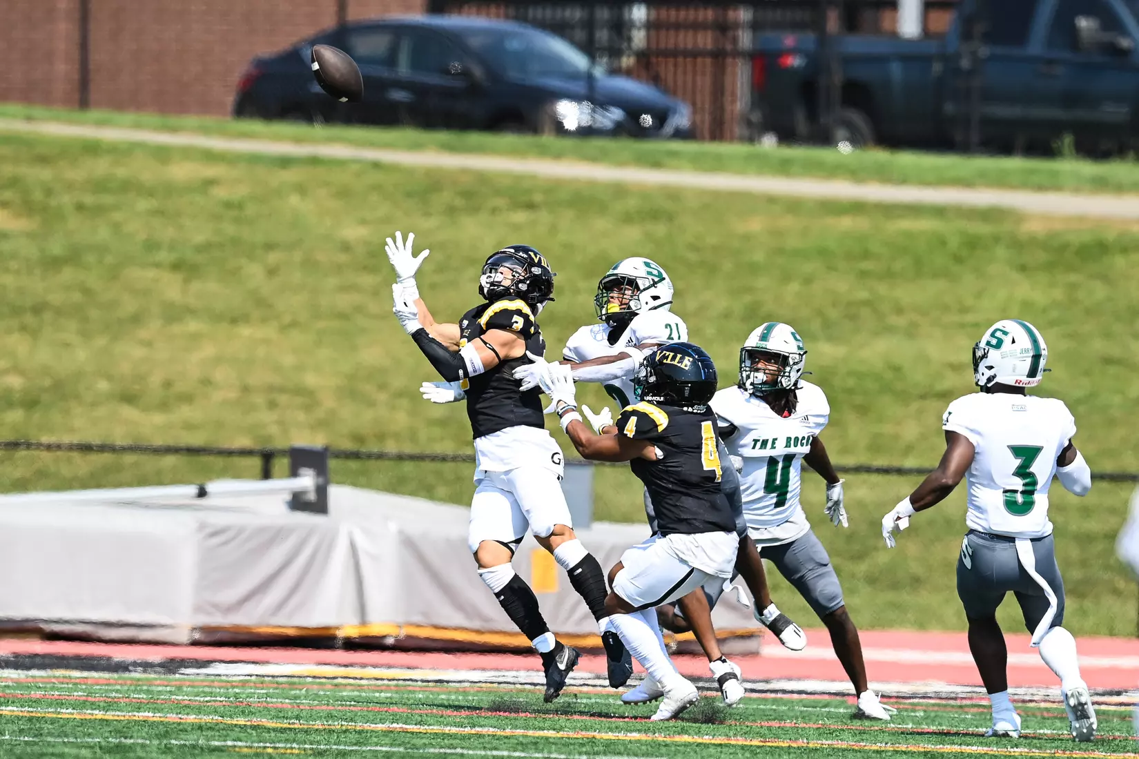 Millersville vs. Slippery Rock in football action at Chryst Field at Beimsderfer Stadium in Millersville on Saturday, September 17, 2022.