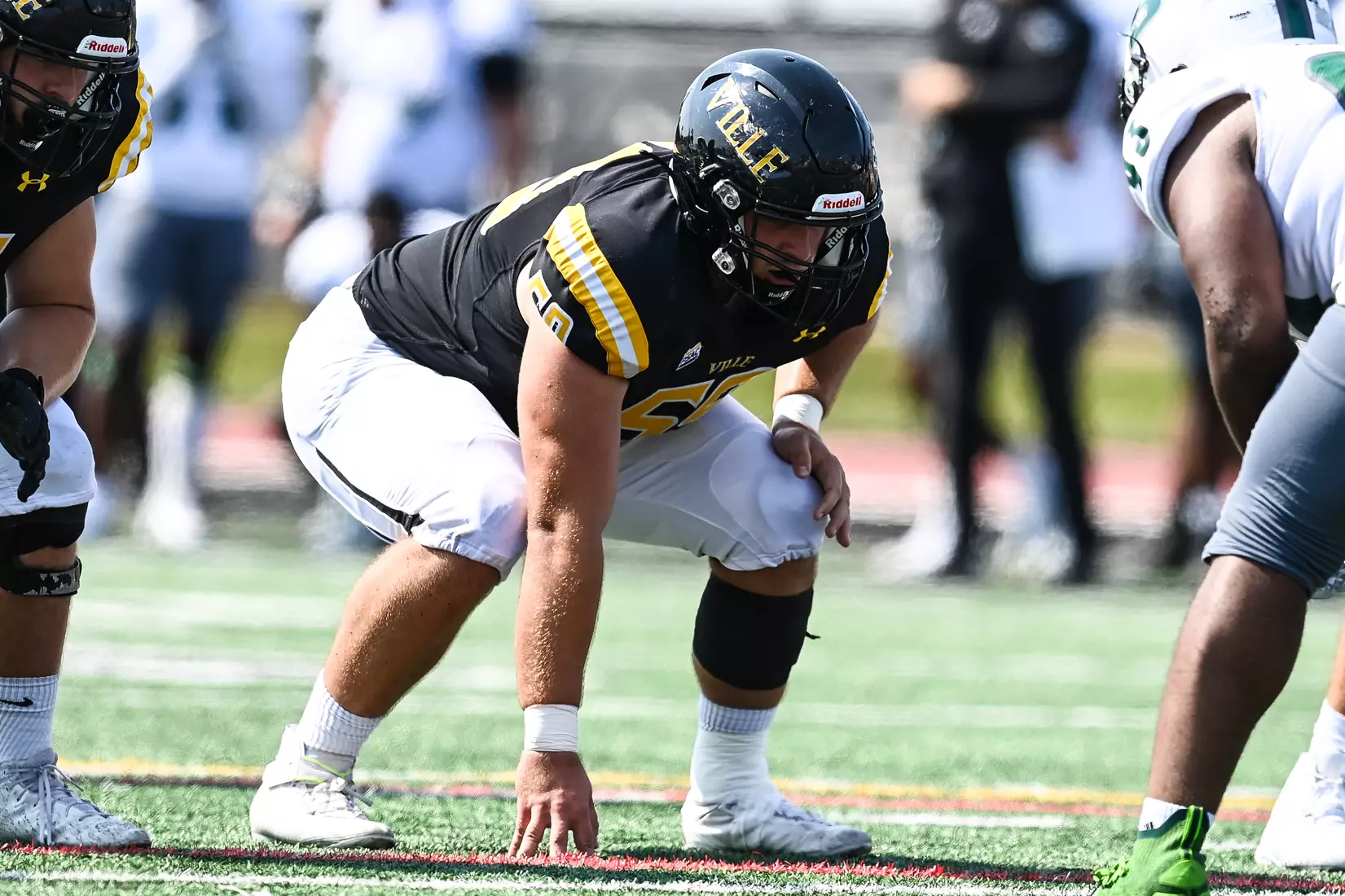 Millersville vs. Slippery Rock in football action at Chryst Field at Beimsderfer Stadium in Millersville on Saturday, September 17, 2022.