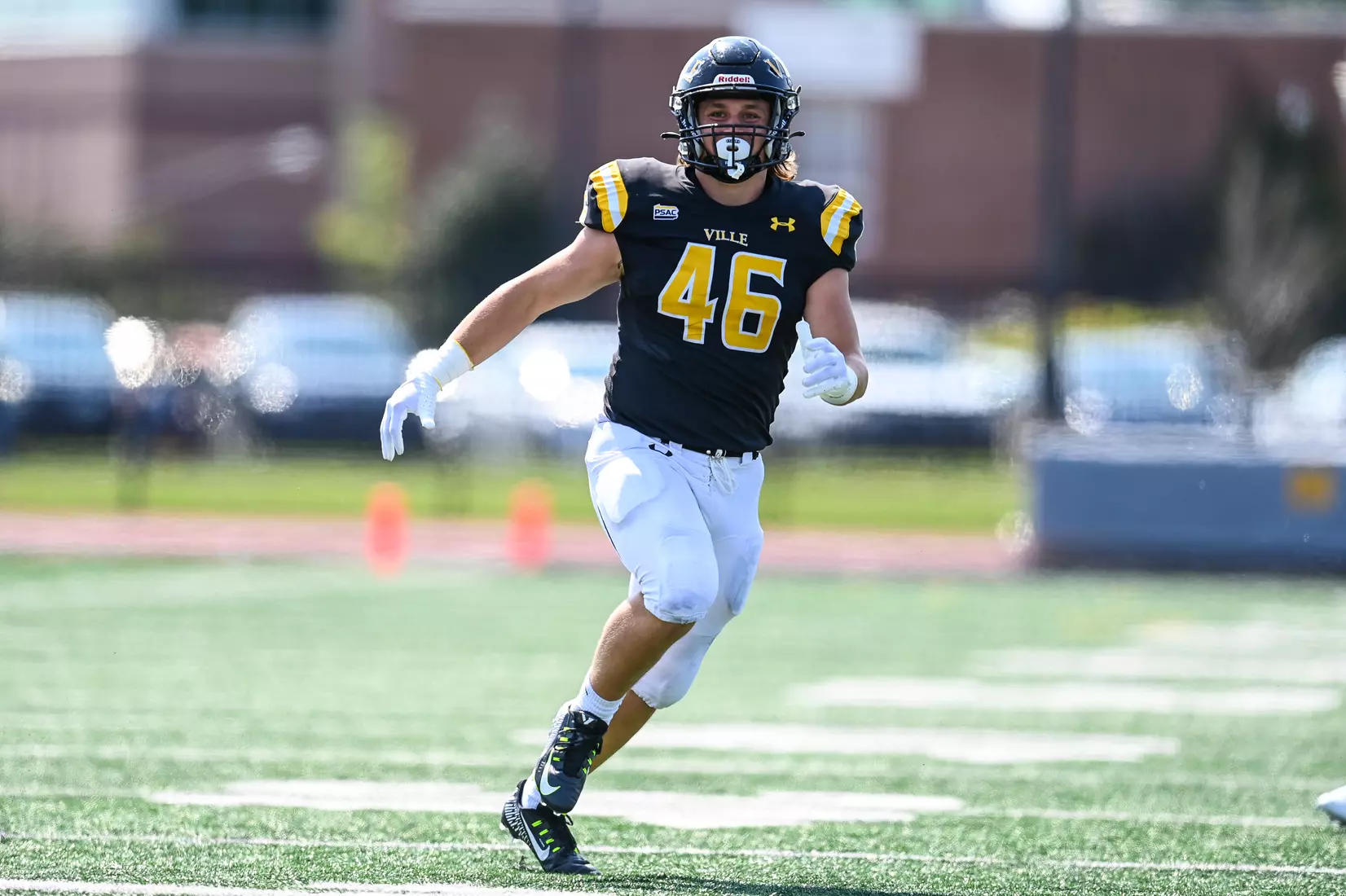 Millersville vs. Slippery Rock in football action at Chryst Field at Beimsderfer Stadium in Millersville on Saturday, September 17, 2022.